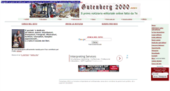 Desktop Screenshot of gutenberg2000.org